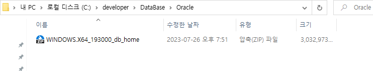 Oracle 19c 설치 2