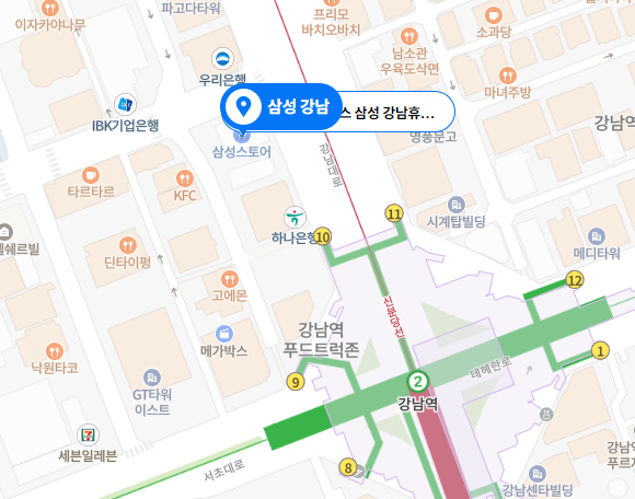삼성강남위치