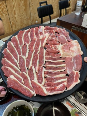 숯불 오리구이