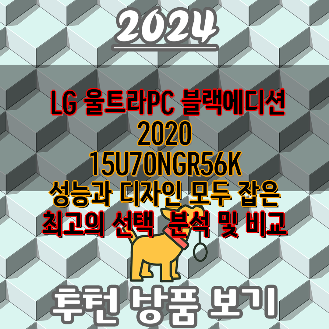  LG 울트라PC 블랙에디션 2020 15U70NGR5