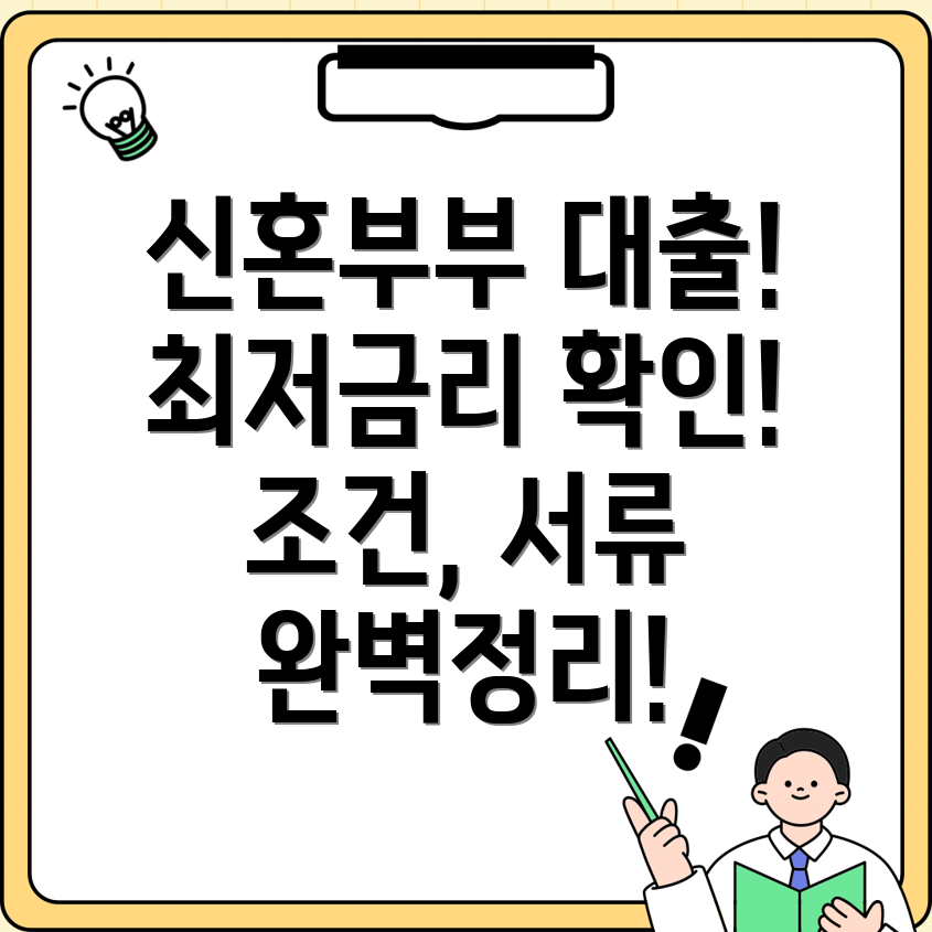 부산은행 신혼부부 전세자금대출 완벽 가이드 한도, 금리, 조건, 필요서류 총정리!