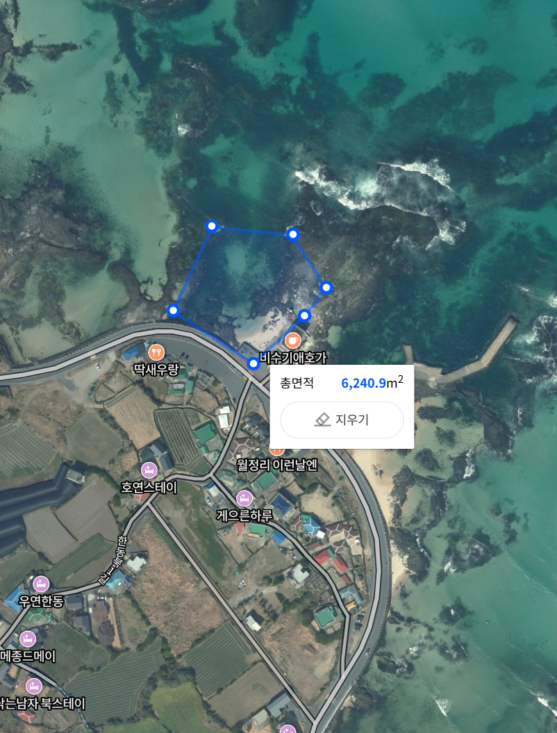 한동어촌계 개방어장