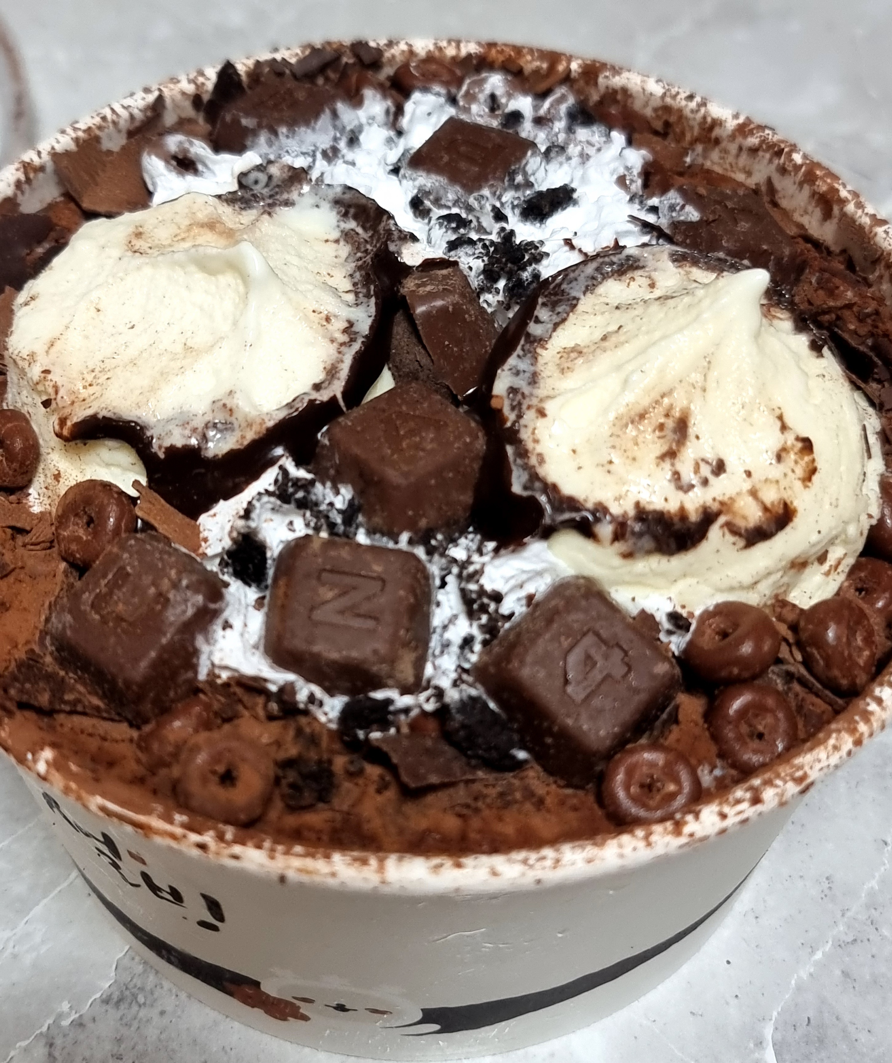 설빙 ABC 초코쿠키 빙수 
