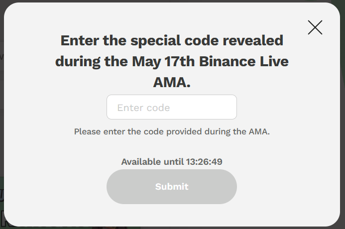 Delabs AMA code Binance Live