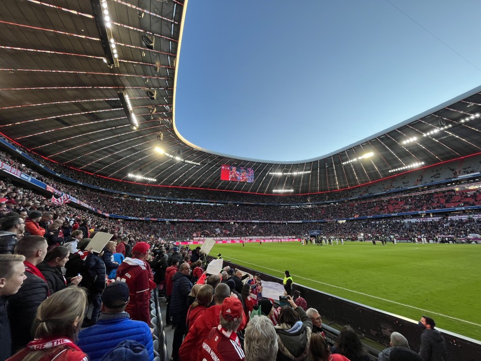 호펜하임 경기 직관후기 (알리안츠아레나) [뮌헨일상] #45. FC바이에른 vs 9