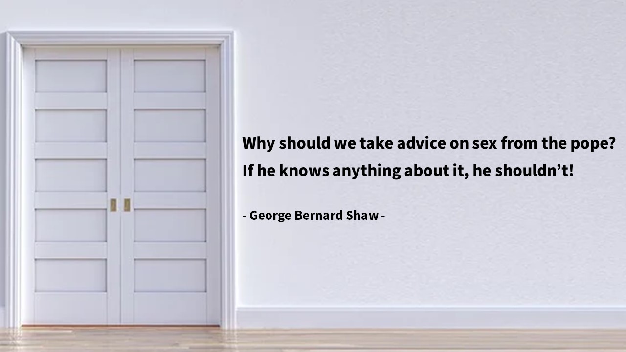 위선&#44; 거짓&#44; 가식&#44; 내로남불&#44; : 조지 버나드 쇼/George Bernard Shaw: 영어 인생명언 & 명대사 - Life Quotes & Proverb