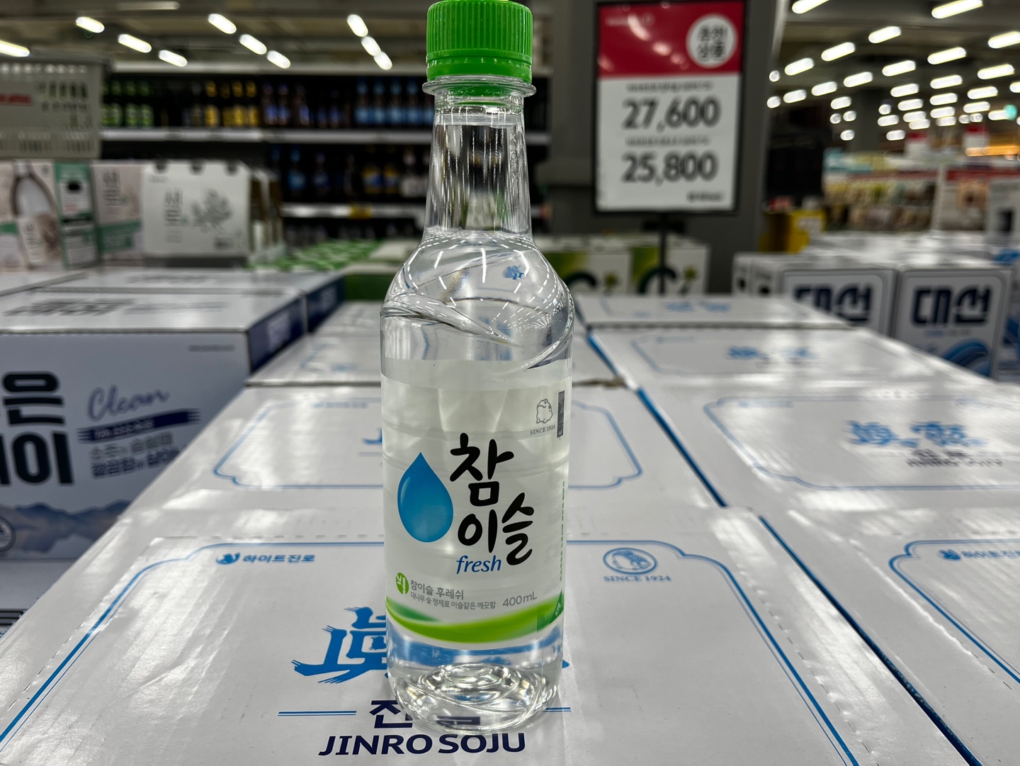 대형마트 소주 400ml 페트병 한 박스 가격 용량 도수 종류 판매 안내 (처음처럼, 진로, 참이슬, 좋은데이, 대선) 대형마트 소주 400Ml 페트병 한 박스 가격 용량 도수 종류 판매 안내 (처음처럼, 진로, 참이슬, 좋은데이, 대선)