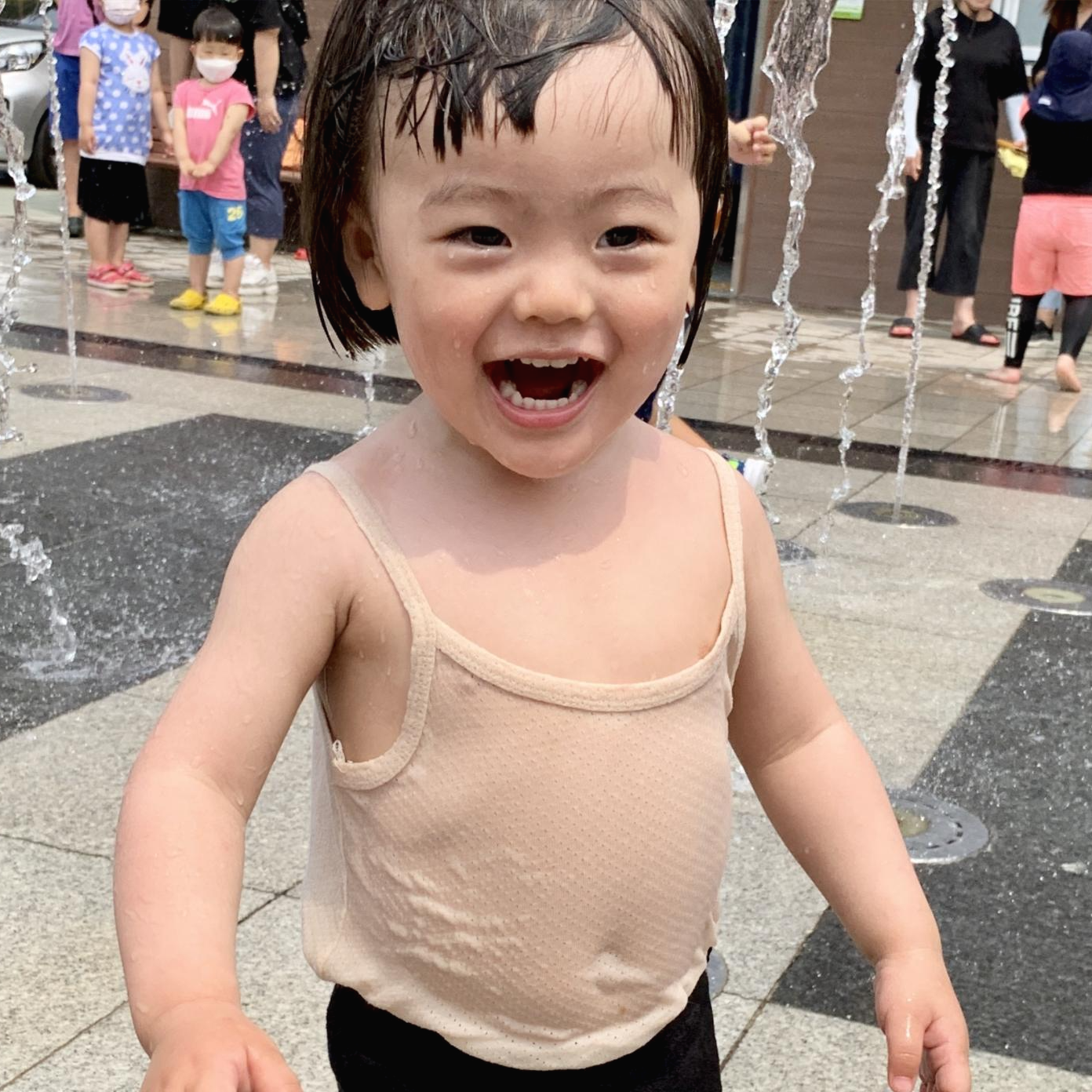  사상근린공원 바닥분수 물놀이 꿀잼!! (부산 무료 물놀이 추천)