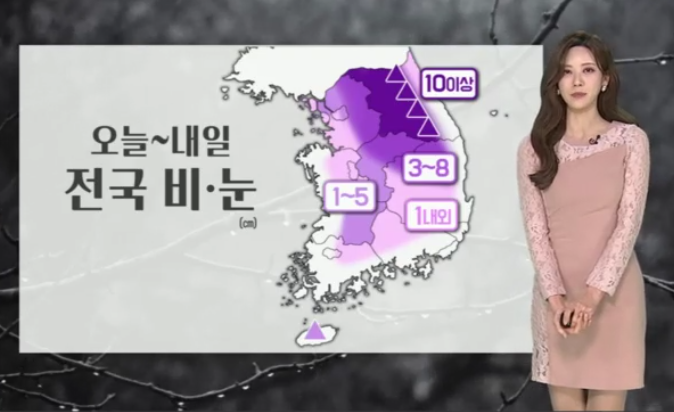  날씨 주간예보 전국 날씨 주간예보 1월 7일 ~ 1월 15일