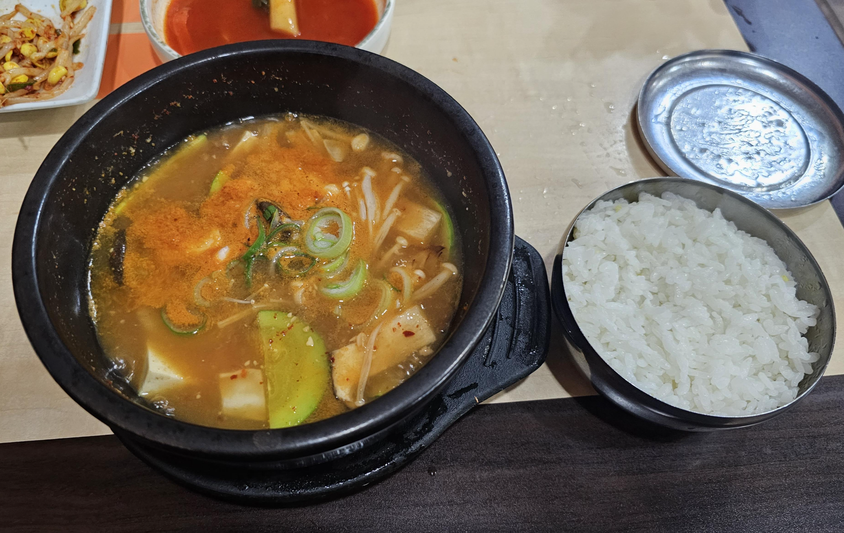  [가산디지털단지] 밥조이 - 된장찌개돈까스셋트