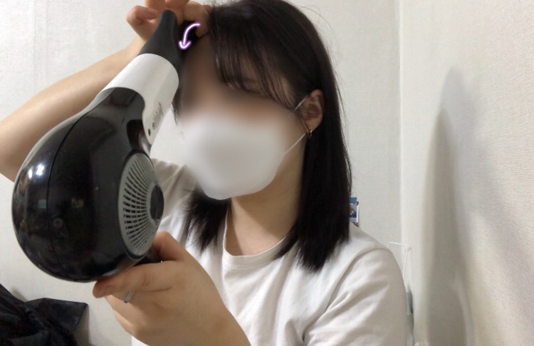 앞머리 스타일링 앞머리 롤 하나로 5