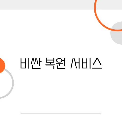 비싼 복원 서비스, 과연 그만한 가치가 있을까?