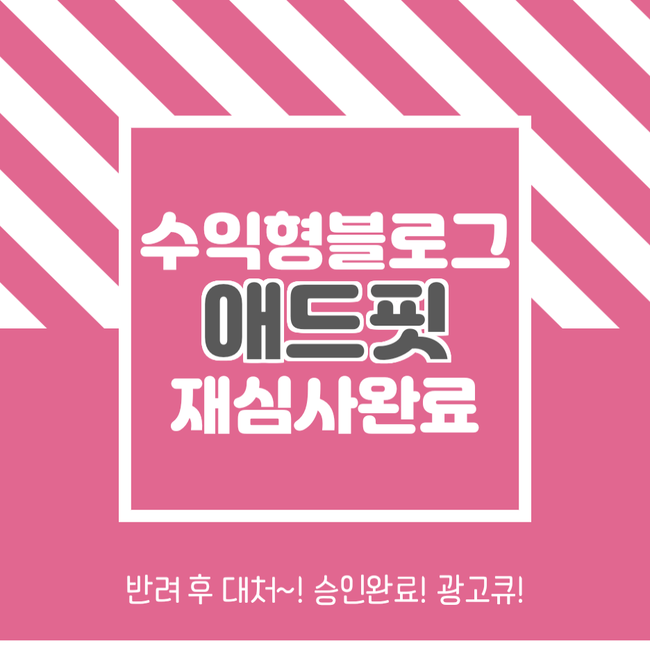  정보일기_카카오애드핏 반려 대응후 승인완료 광고게시 시작!