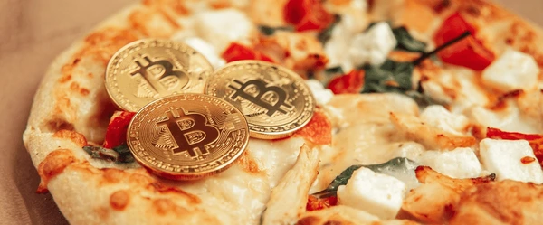 bitcoin on the pizza