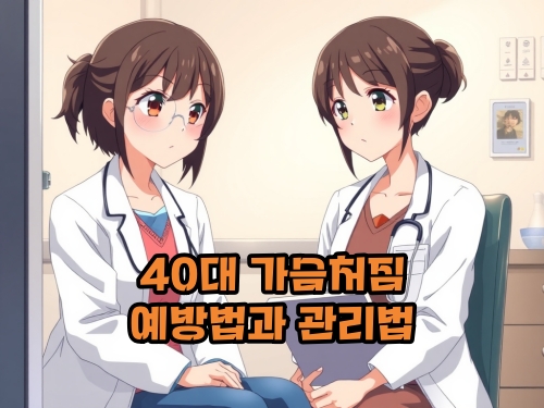 40대-50대-가슴-처짐-예방-관리