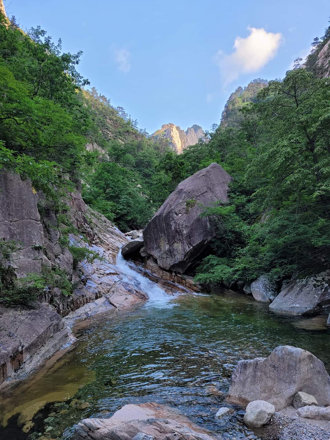 산길을 걷다가 지치면 어디 자리 좋은 곳에 앉아 넋이 나가도록 멍하니 있어보라! 시간과 계획 일정에서 벗어나보라!