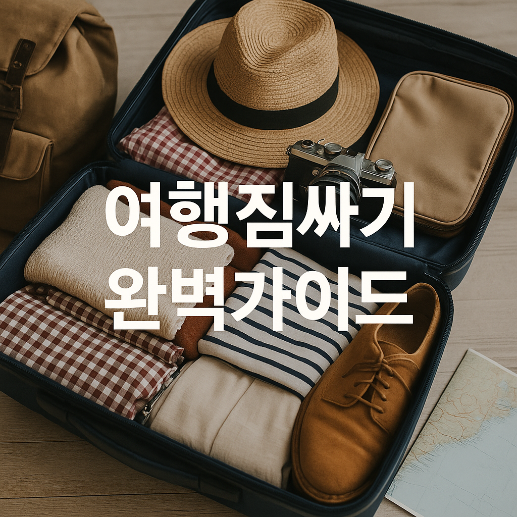 여행짐 사진
