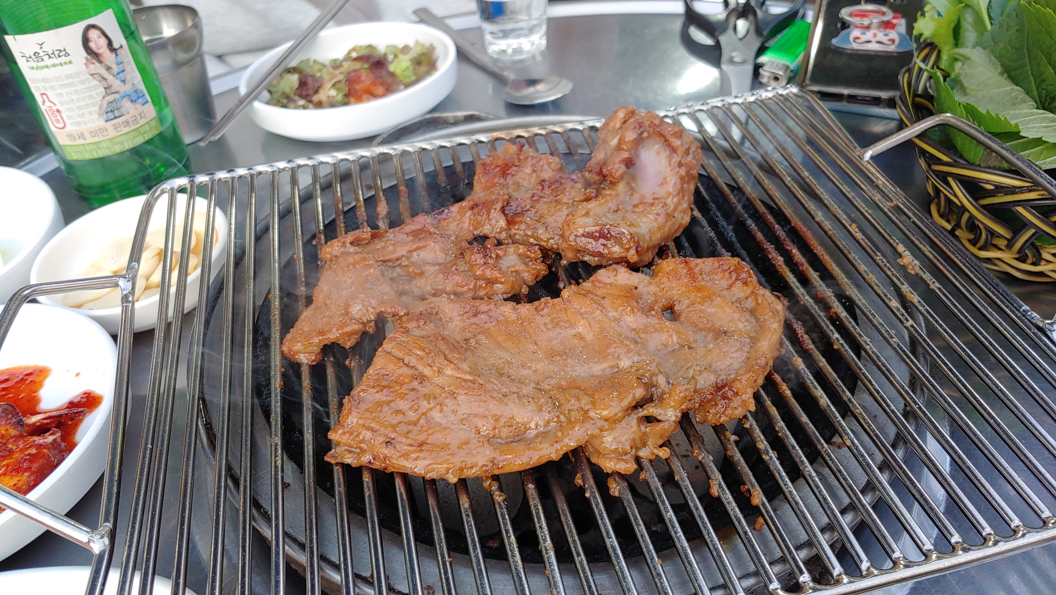  뚝섬 갈비골목 안 늘봄숯불갈비 솔직후기