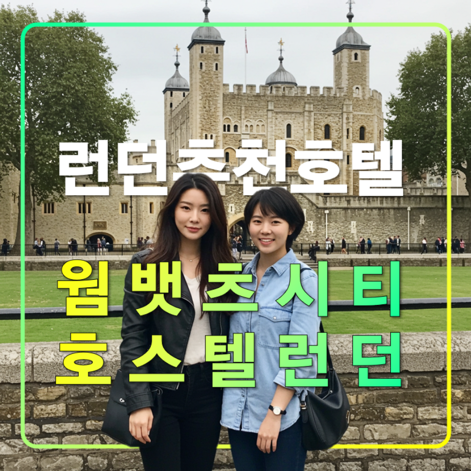 웜뱃츠 시티 호스텔 런던,영국여행 가성비 추천 숙소