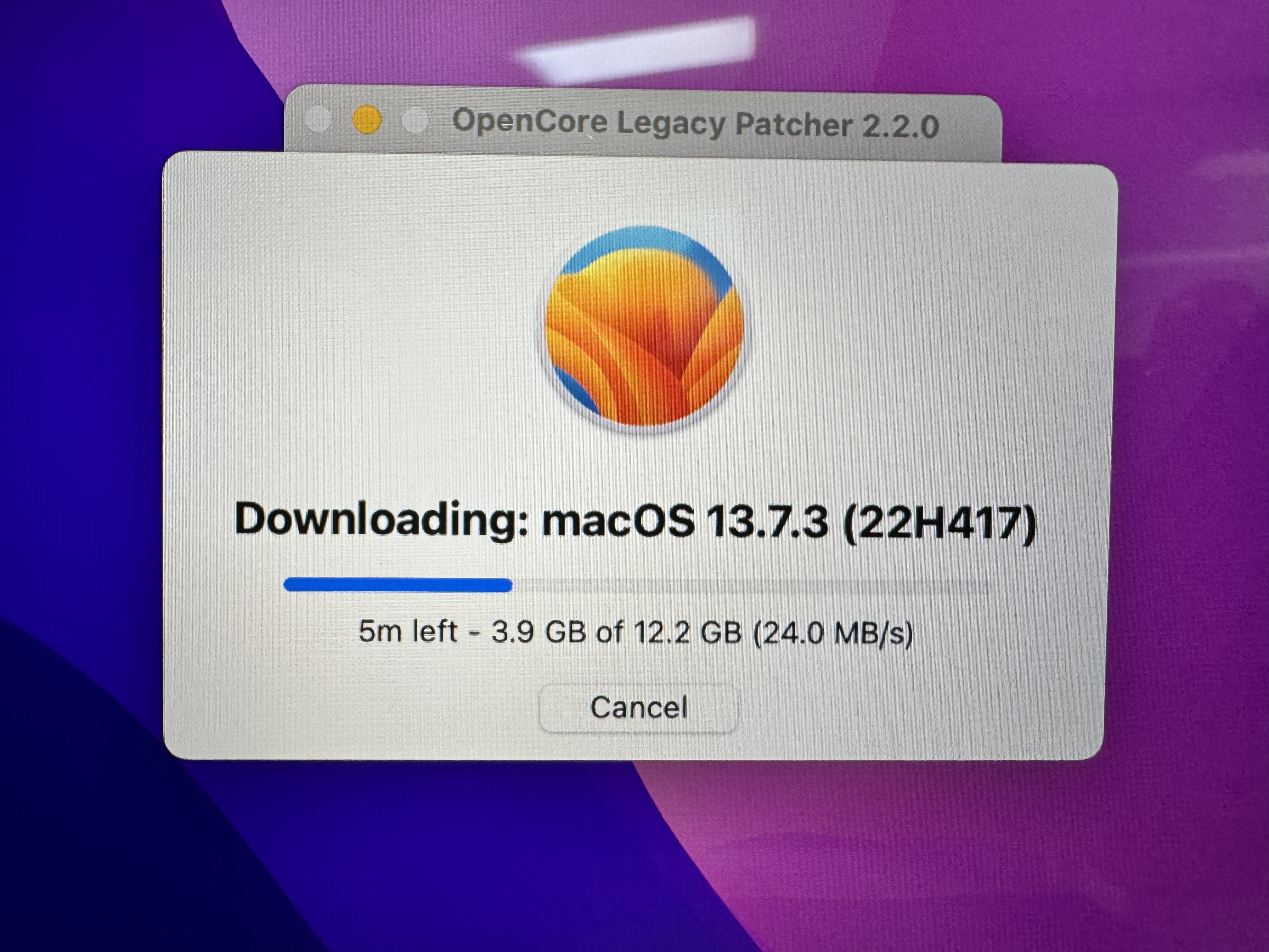 macOS Ventura 다운로드