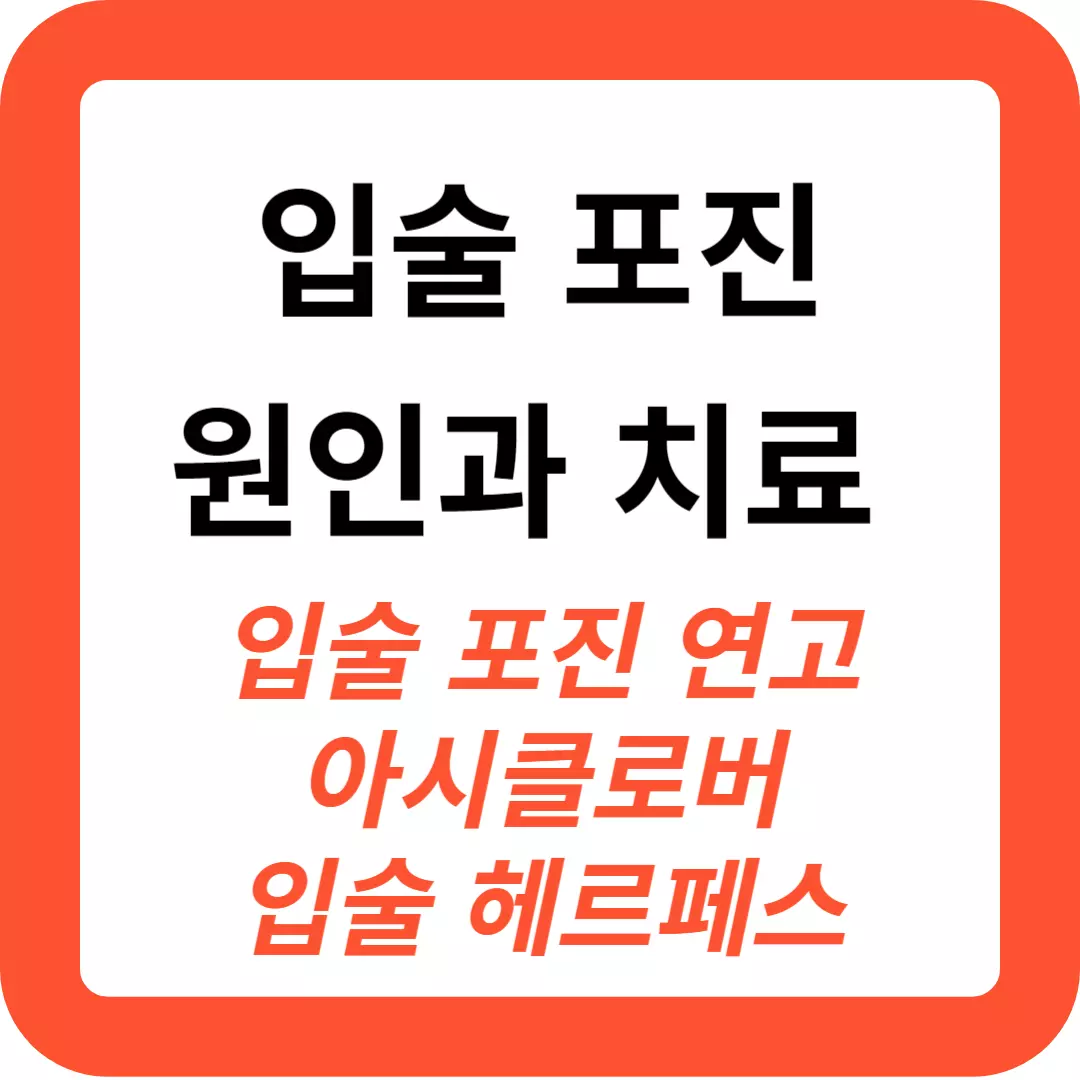 입술-포진-원인과-치료-방법