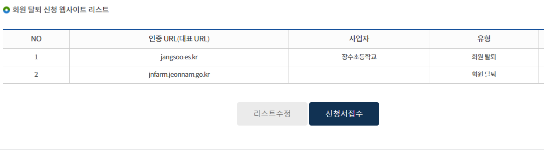 웹사이트 회원 일괄 탈퇴 방법 (이e프라이버시 클린서비스) 웹사이트 회원 일괄 탈퇴 방법 (이E프라이버시 클린서비스)