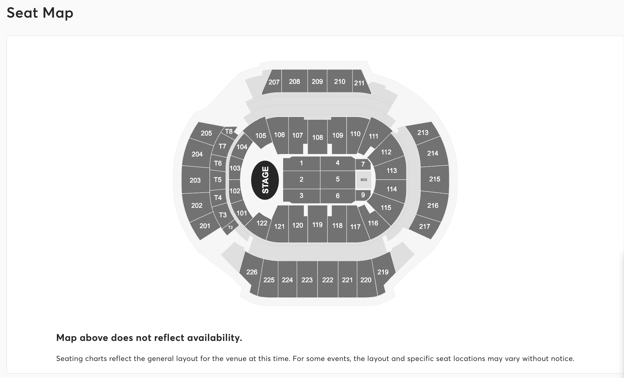 State Farm Arena seat Map