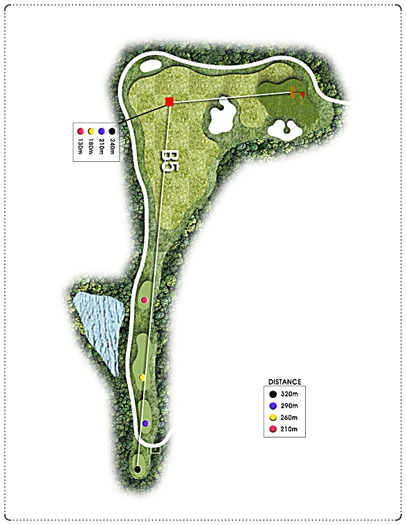 올데이CC 골프앤리조트 레이크 코스 5번 홀