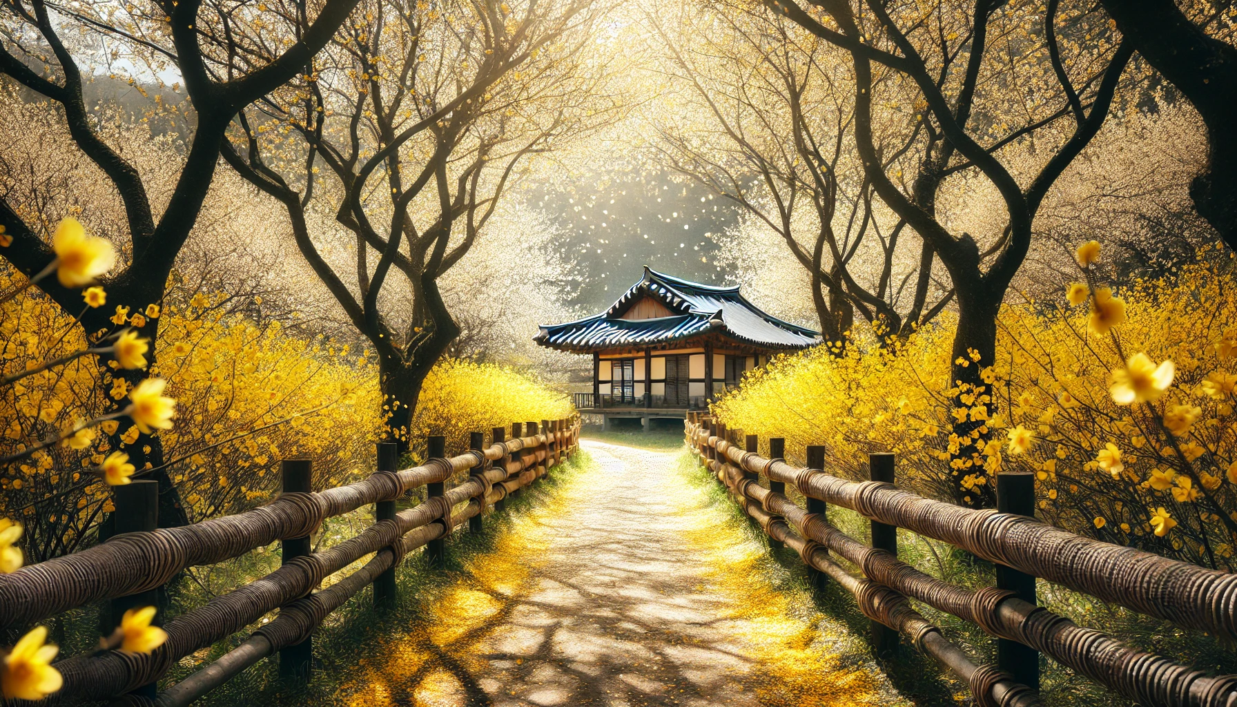 2025 산수유꽃 축제 탐방 꽃길 
