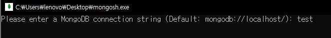  [MongoDB] 5. MongoDB 시작