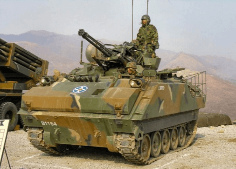 K263/K263A1 자주발칸포 사진 2