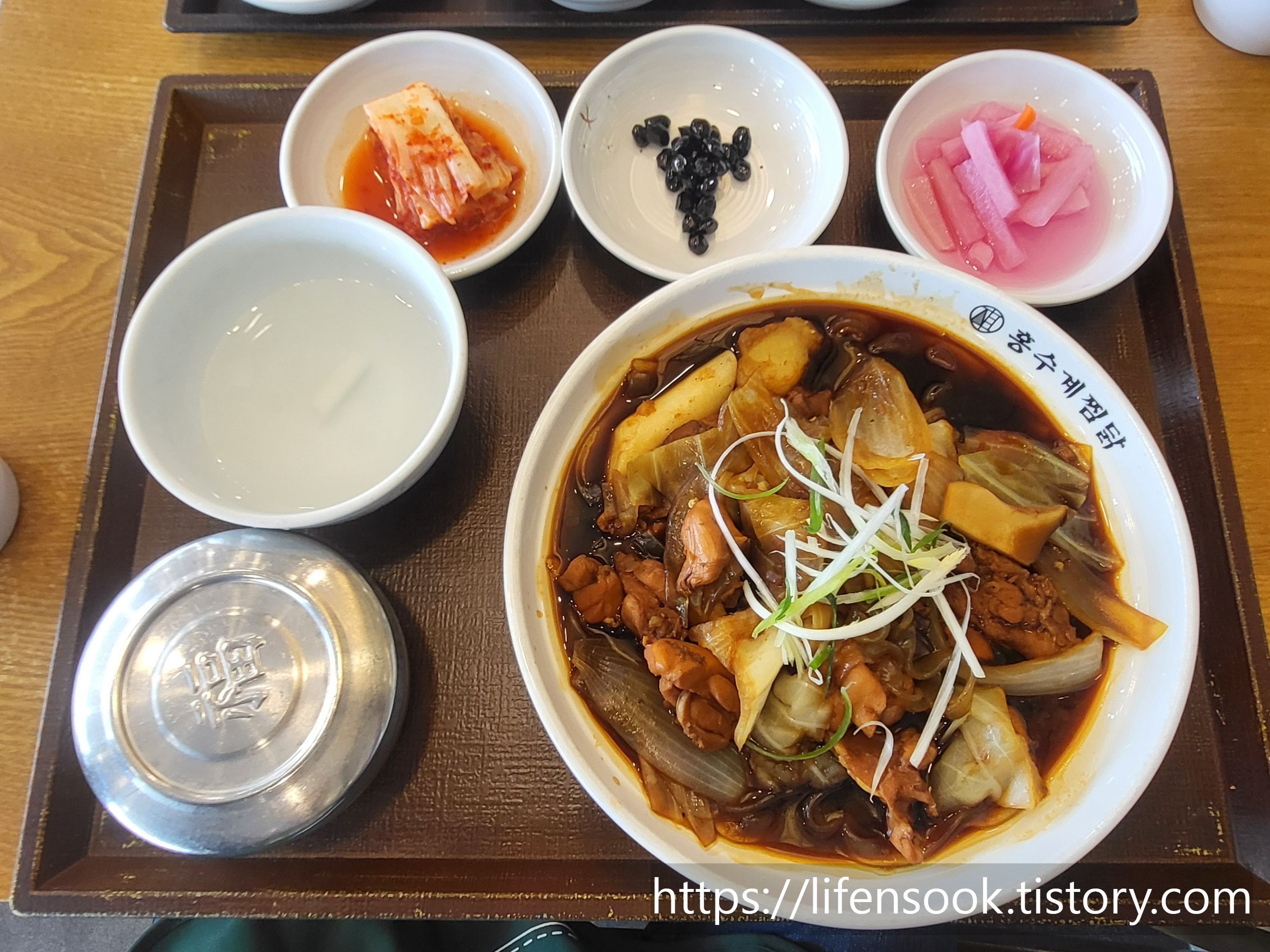 홍수계찜닭 이수역파스텔시티점 찜닭한상 1