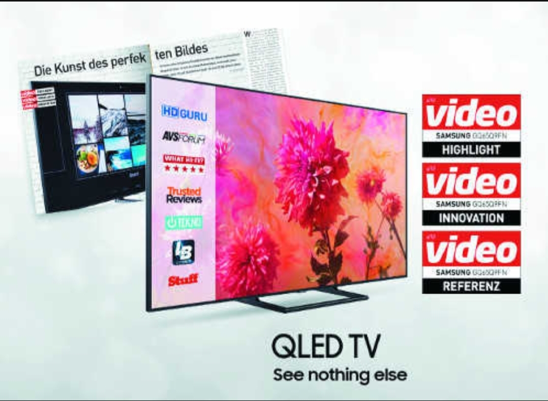  2020 삼성잔자 QLED 8K TV 가 독일에서 역대 최고 TV 로 인정 받아