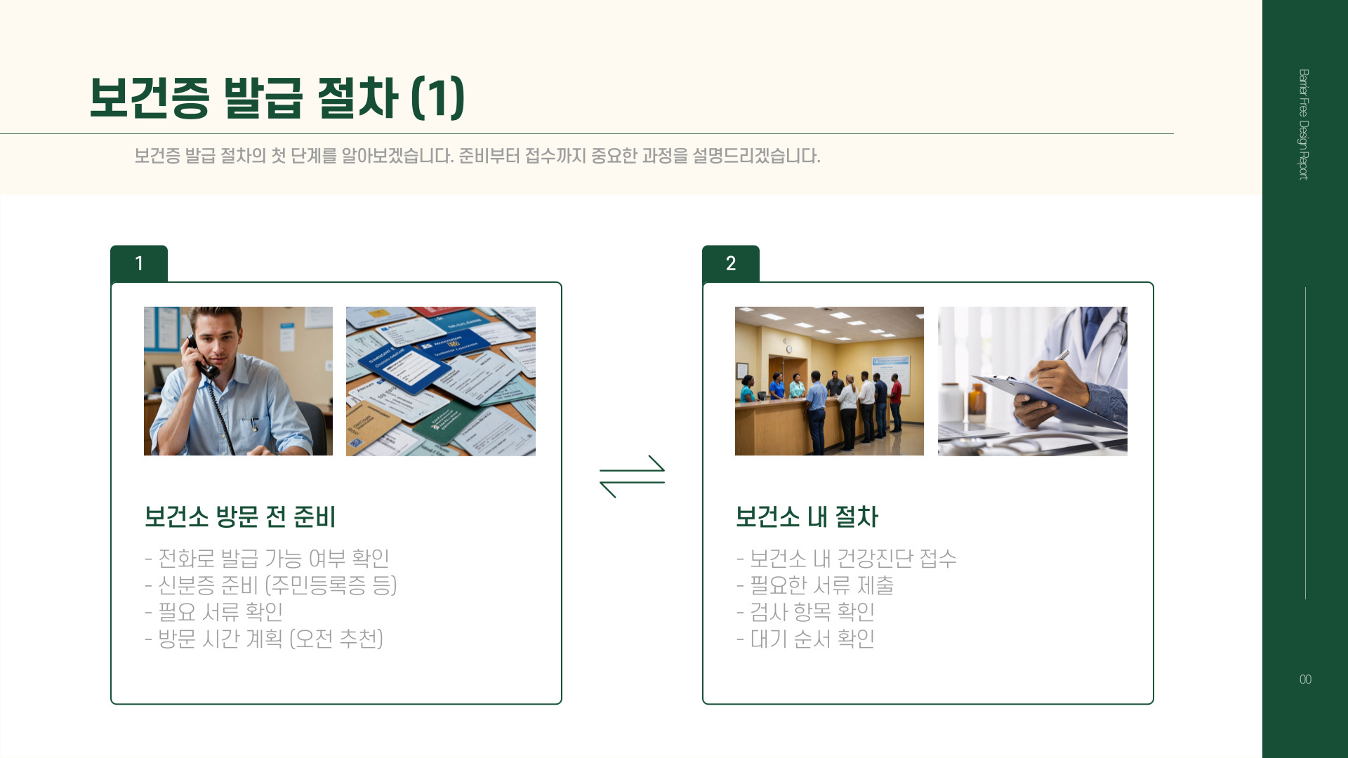 우리동네 보건소 보건증 발급
