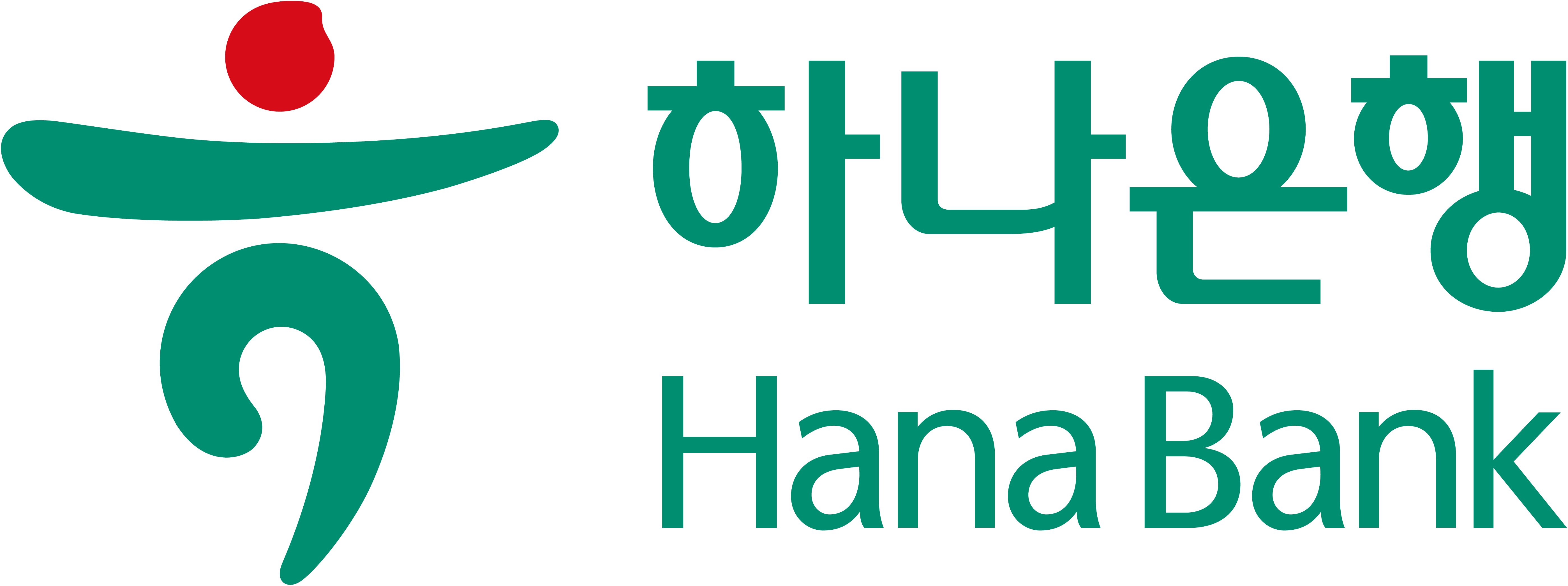 하나은행 로고 [ PNG / ai ] 무료다운로드 일러스트 고화질 다운로드 투명 배경 BI CI 국문 영문 일문 중문 32