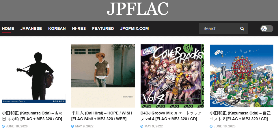 JPFLAC 홈페이지
