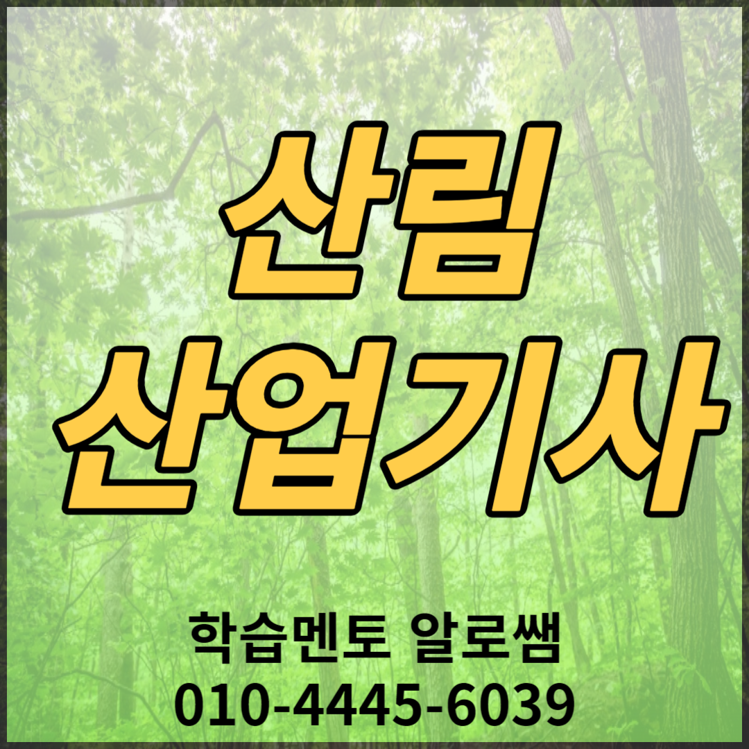  나무의사 자격증을 산림산업기사를 통해 준비해보자!