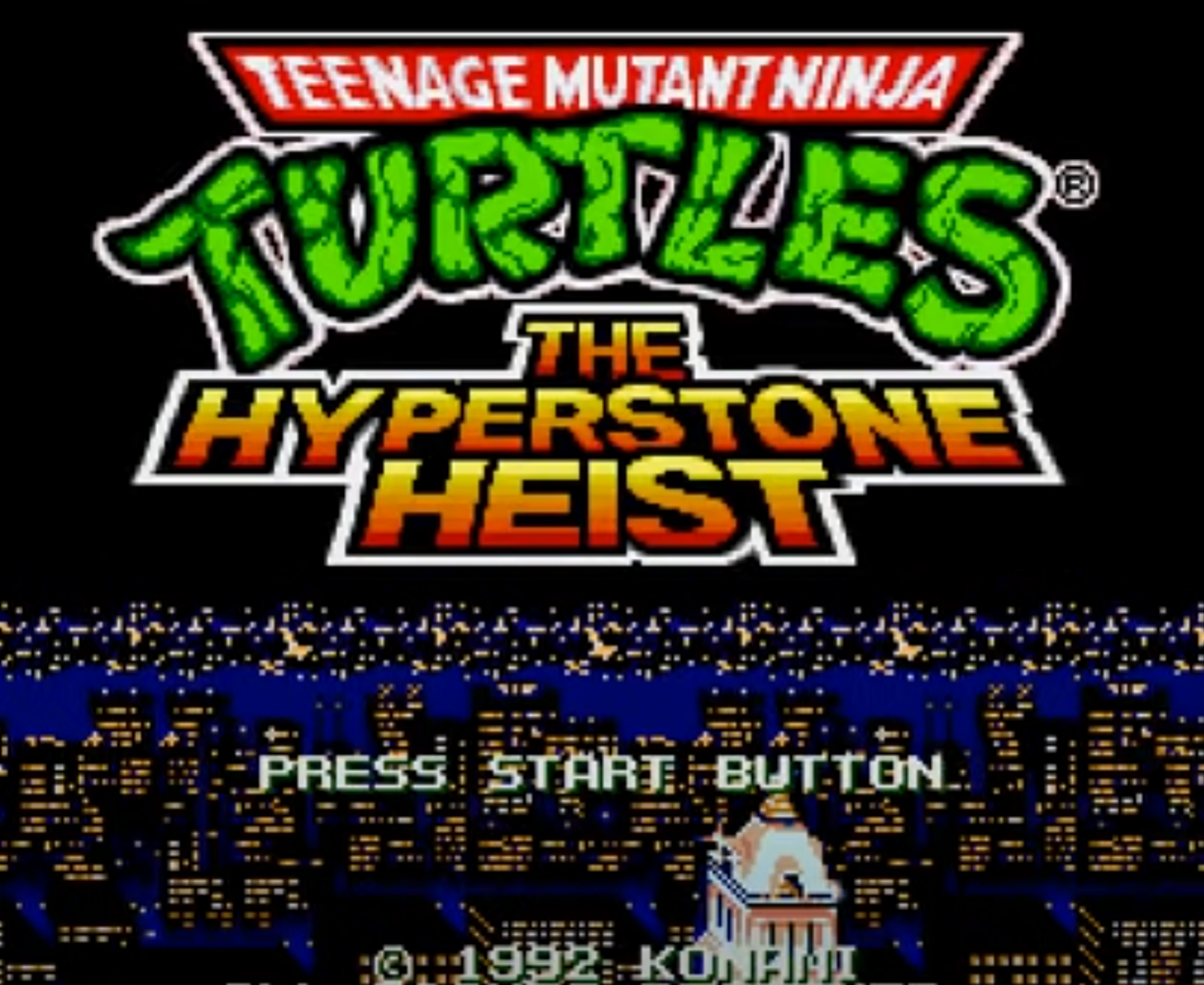  [게임이야기]메가드라이브 TMNT 닌자거북이 : 하이퍼스톤 헤이스트