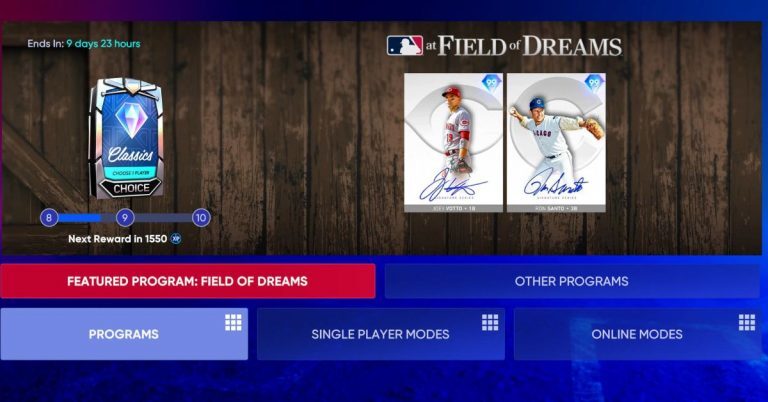  MLB The Show 22 Field of Dreams 프로그램: 당신이 알아야 할 모든 것