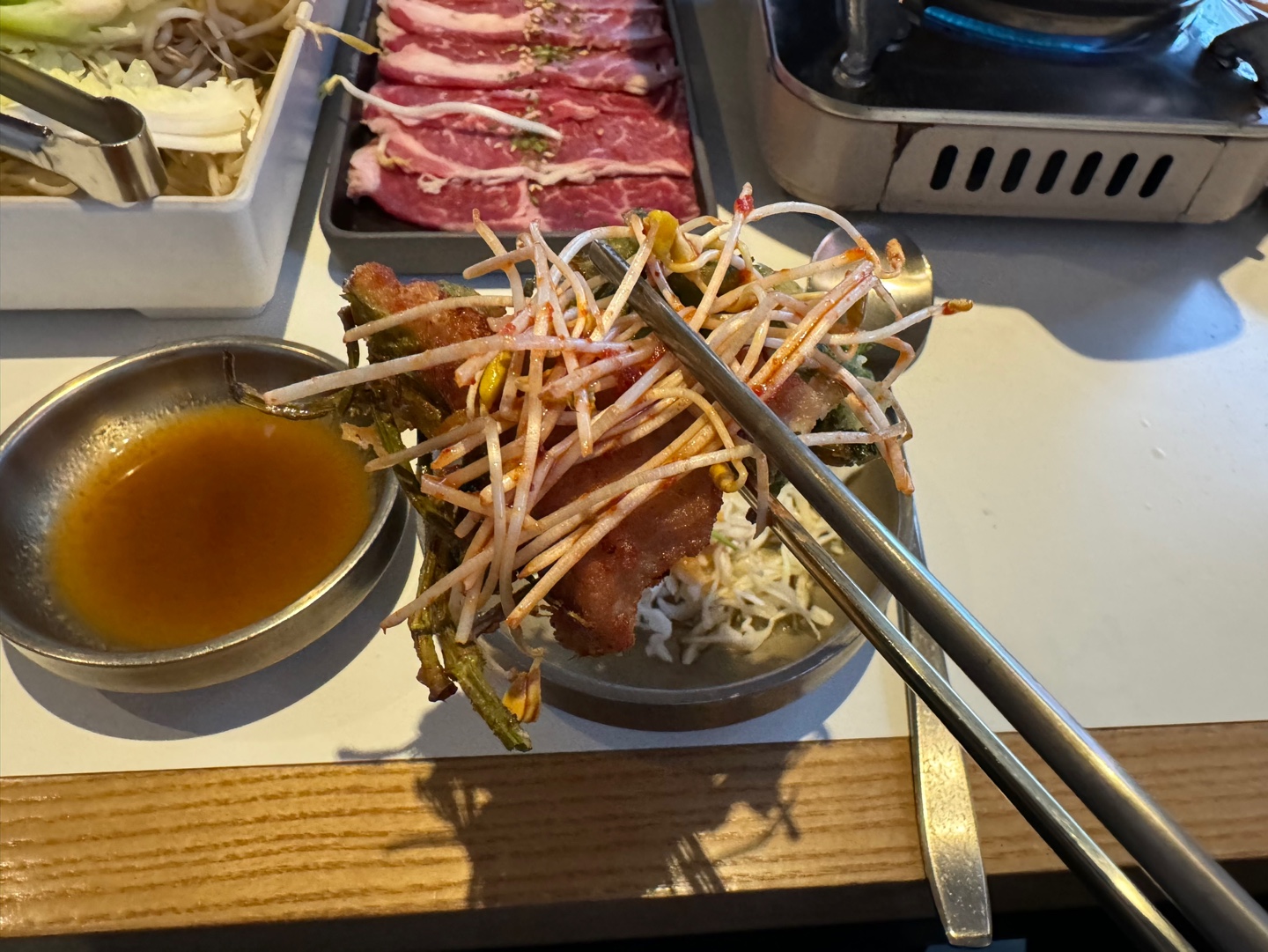메밀싹 무침
