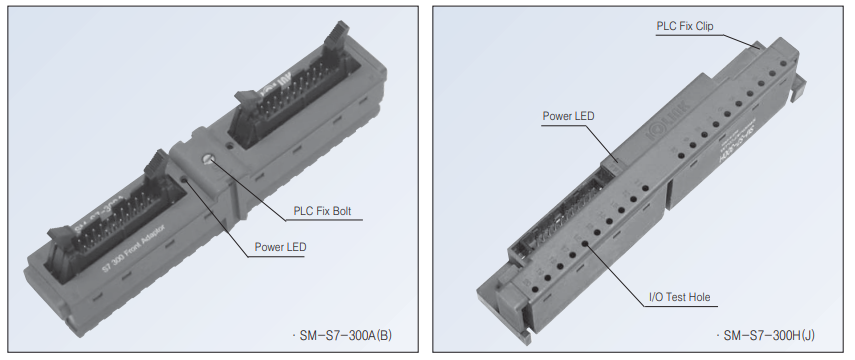 지멘스 입출력 카드용 인터페이스 단자대 케이블 배선용. 6ES7392-1AM00-0AAO 제품과 같은 삼원ACT의 S7-300 시리즈의 제품 사진입니다.
