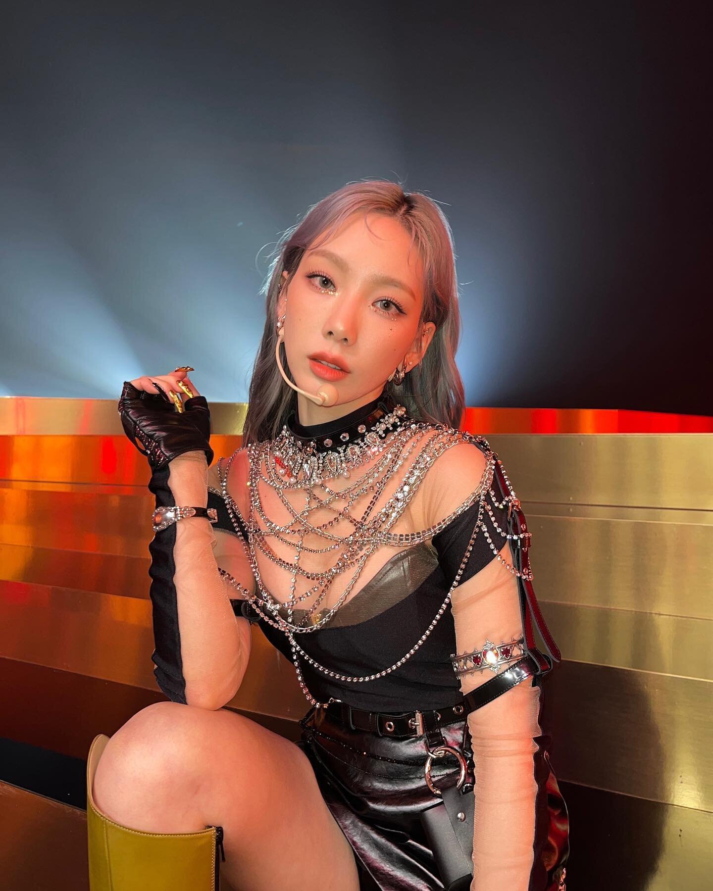  소녀시대 태연 GOT the beat 의상 사진 움짤 gif