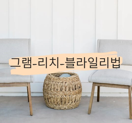  그램-리치-블라일리법