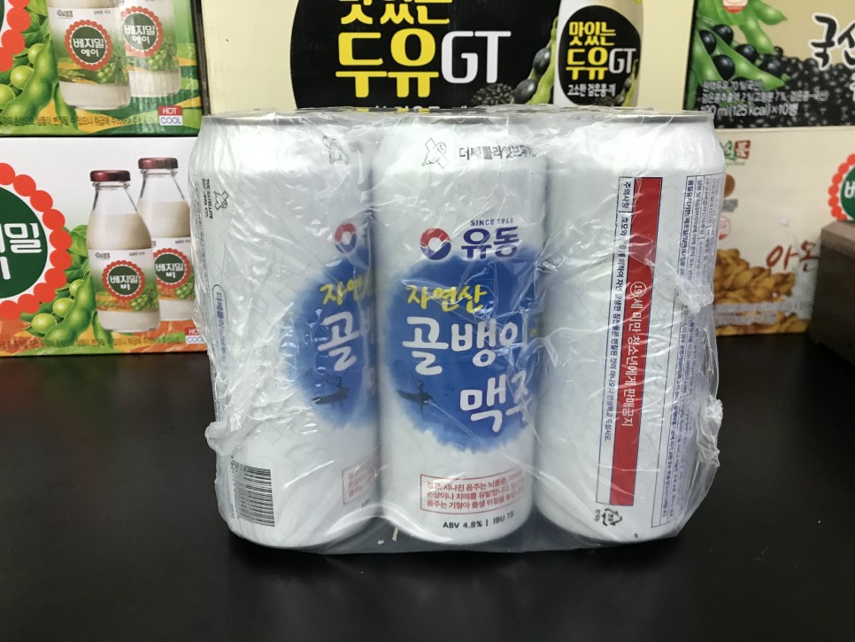  [제품] 유동골뱅이맥주 : 미안해요 골뱅이무침이 아닌 닭볶음탕이랑 먹어버려서...