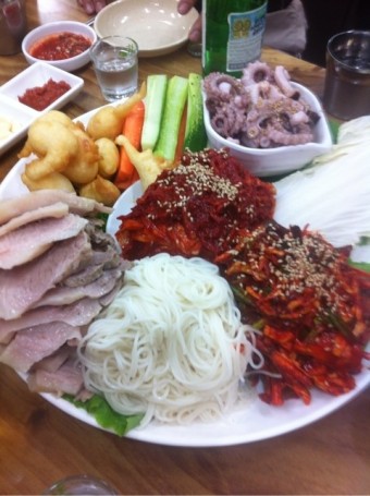 굴보쌈
