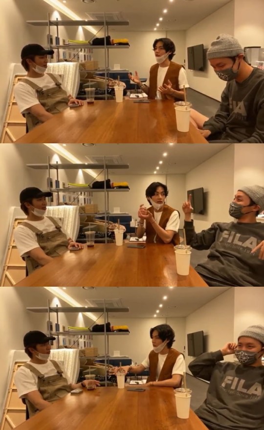  '새 앨범 비주얼 작업 시작' 방탄소년단 뷔, RMx제이홉과 구상