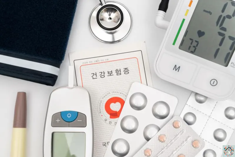당화혈색소 수치별 기준을 설명한 의료 차트입니다.