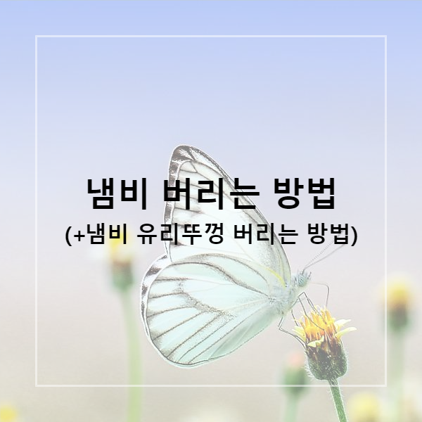  냄비 버리는 방법 (+냄비 유리뚜껑 버리는 방법) 입니다
