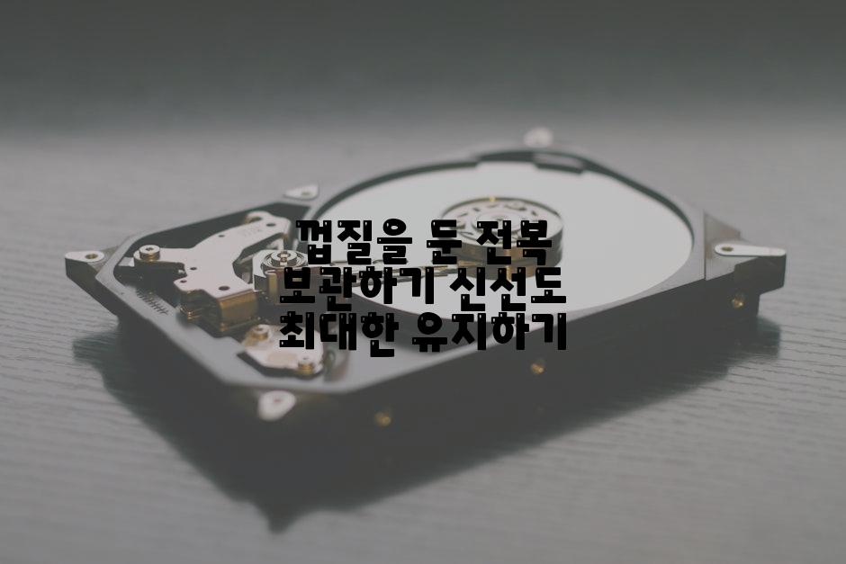 껍질을 둔 전복 보관하기 신선도 최대한 유지하기