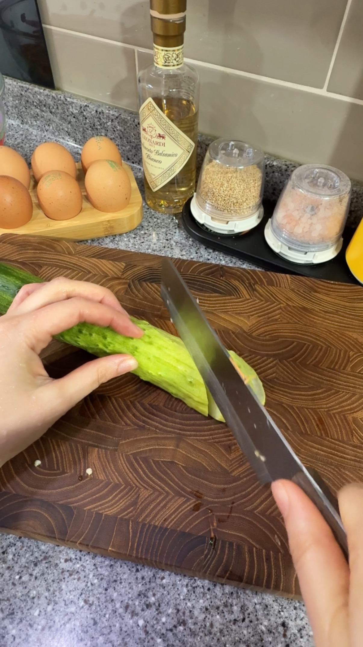 오이슬라이스하기